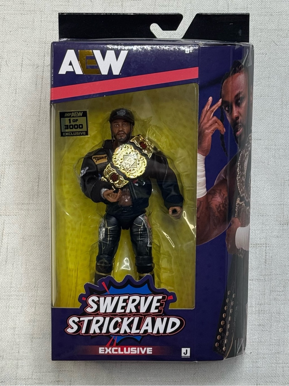 2025 AEW Jazwares Unrivaled Collection Shop AEW Exclusive #14 Swerve Strickland